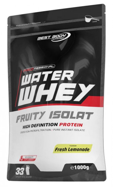 Best Body Nutrition Water Whey Fruity Isolat - 1000g-Beutel