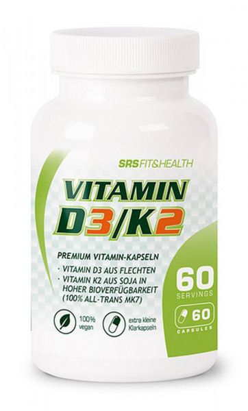 SRS Vitamin D3/K2 - 60 Kapseln