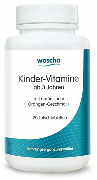 Woscha Kinder-Vitamine- 120 Lutschtabletten