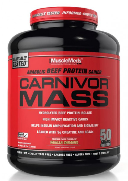 MuscleMeds Carnivor Mass - 2,7 Kg-Dose