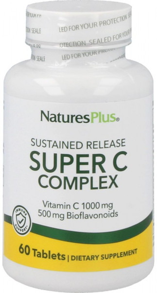 Natures Plus Super C Complex-60 Tabletten