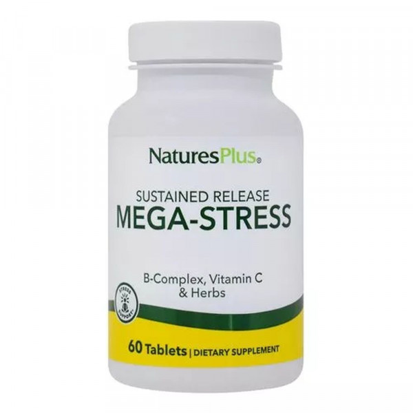 Natures Plus Mega-Stress Complex - 60 Tabletten