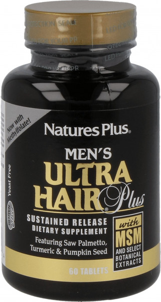 Natures Plus Men`s Ultra Hair Plus– 60 Tabletten