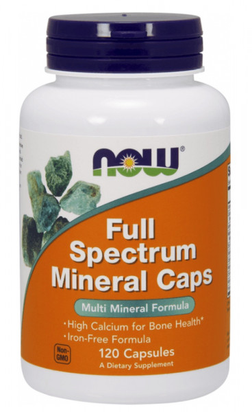 Now Foods Full Spectrum Mineral Caps - eisenfrei - 120 Kapseln