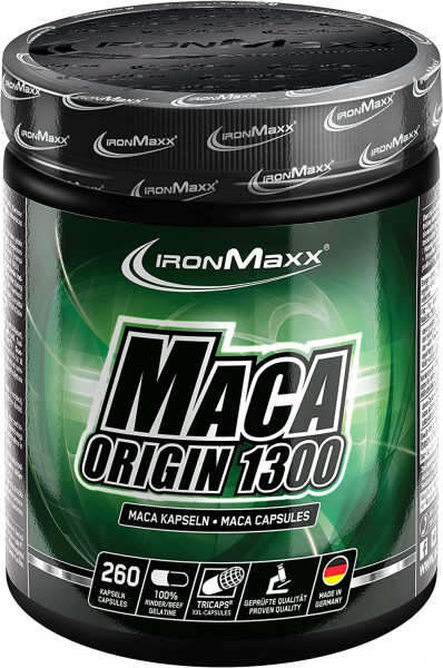 IronMaxx Maca Origin 1300 - 260 Kapseln