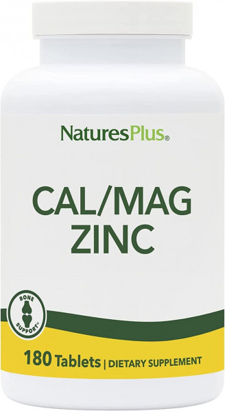 Natures Plus CAL/MAG ZINC - 180 Tabletten