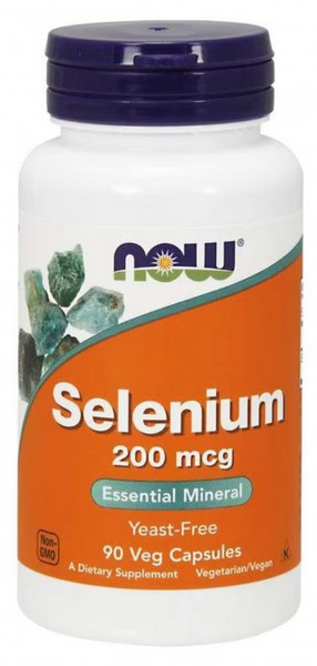 Now Foods Selenium 200 mcg – 90 veg. Kapseln