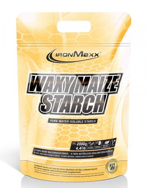 IronMaxx Waxy Maize Starch - 2000g-Beutel