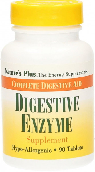 Natures Plus Digestive Enzyme- 90 Tabletten