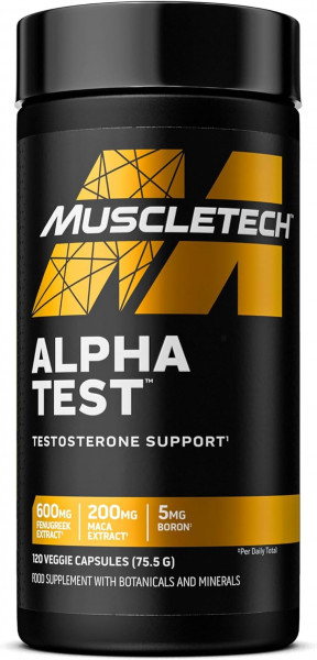 Muscletech Alpha Test- 120 veg. Kapseln
