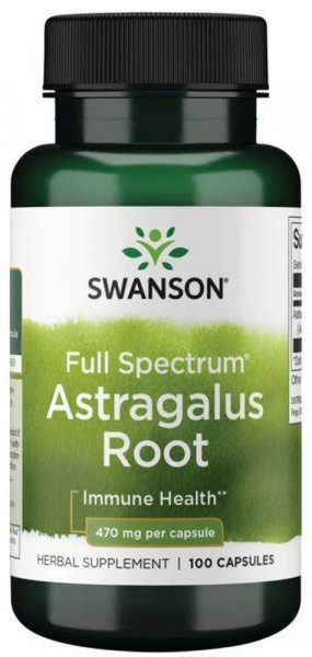Swanson Astragalus Root – 100 Kapseln