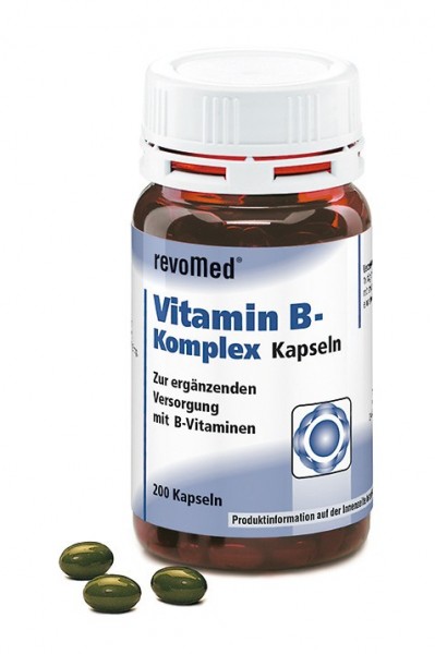 revoMed Vitamin B Komplex - 200 Kapseln