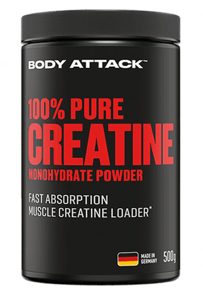 Body Attack 100% Pure Creatine Pulver- 500g