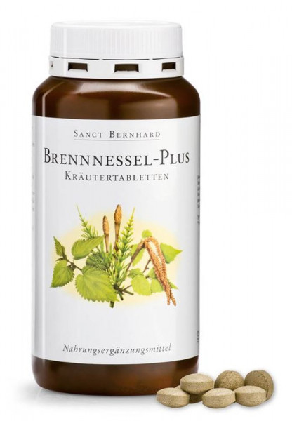 Sanct Bernhard Brennnessel-Plus Kräutertabletten - 300 Tabletten