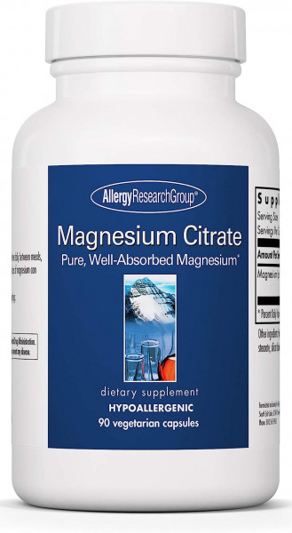 Allergy Research Group Magnesium Citrate- 90 Kapseln