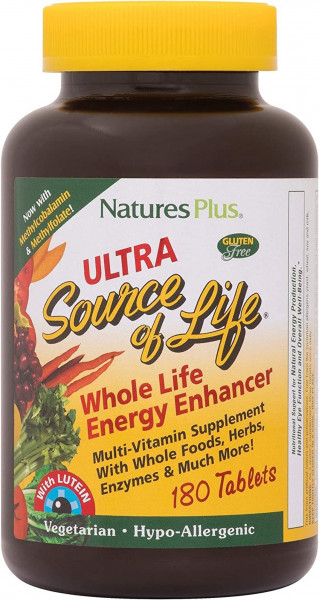Natures Plus Ultra Source of Life - 180 Tabletten
