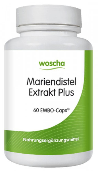 Woscha Mariendistel Extrakt Plus - 60 Kapseln