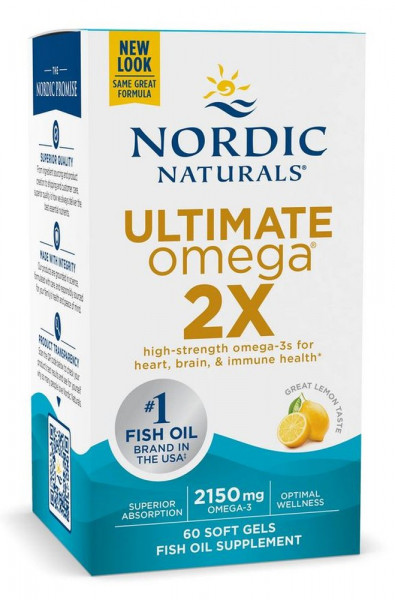 Nordic Naturals Ultimate Omega 2X 2150 mg - 60 Softgels
