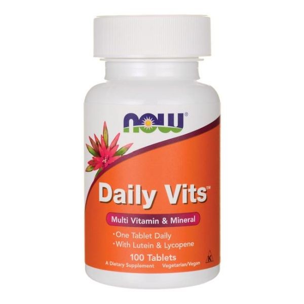Now Foods Daily Vits 100 Tabletten