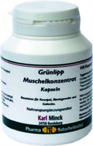 Karl Minck Grünlipp Muschelkonzentrat - 120 Kapseln