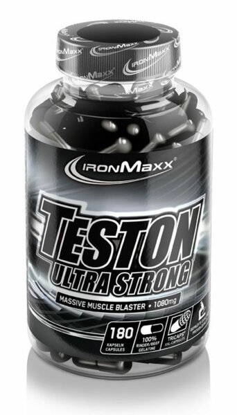 IronMaxx Teston Ultra Strong - 180 Kapseln
