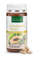 Sanct Bernhard Artischocken-Papaya-Tabletten - 160 Tabletten