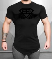 Engineered Life T-Shirt T 2.0 Black On Black - Body...