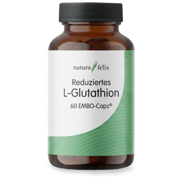 Natura Felix reduziertes L-Glutathion-  60 EMBO-Caps