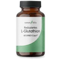 Natura Felix reduziertes L-Glutathion-  60 EMBO-Caps
