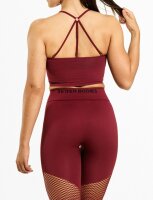Better Bodies Waverly Leggings - Sangria-Red