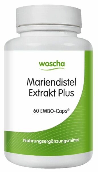Woscha Mariendistel Extrakt Plus - 60 Kapseln
