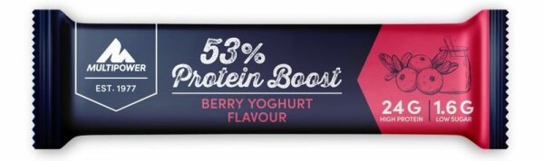 Multipower 53% Protein Boost Bar - 1 Riegel a 45 g