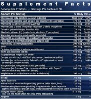 Life Extension Two-Per-Day- 120 Tabletten
