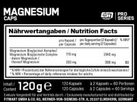 ESN Premium Grade- Magnesium- Magnesium-Bisglycinat- 120...