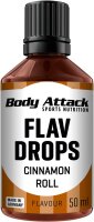 Body Attack Flav Drops - 50 ml Cinnamon Roll