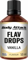 Body Attack Flav Drops - 50 ml Vanilla