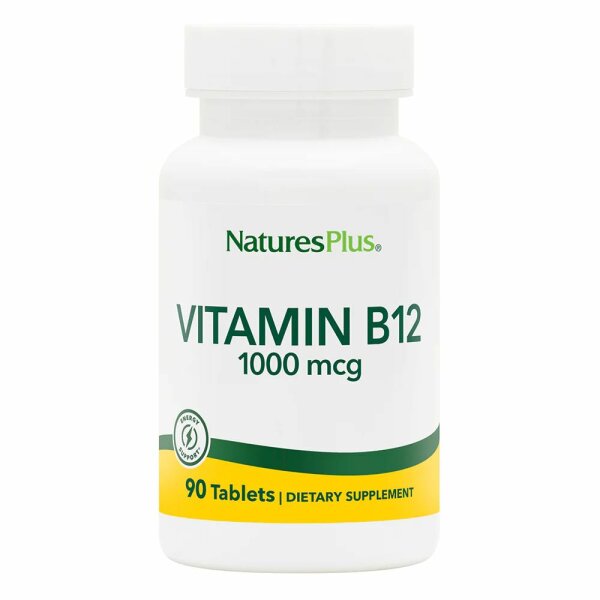Natures Plus Vitamin B12 1000 mcg- 90 Tabletten