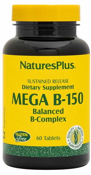 Natures Plus Mega B-150- 60 Tabletten