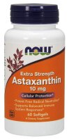 Now Foods Astaxanthin 10 mg - 60 Softgelkapseln