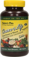 Natures Plus Source of Life Multi-Vitamin Mineral- 180...