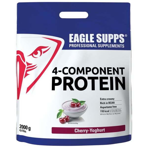 Eagle Supps 4-Component Protein - 2000 g Cherry Yoghurt