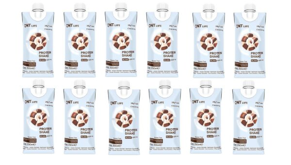 QNT Delicious Protein Shake - 12 x 330 ml