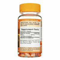 Puritans Pride Caffeine (Koffein) 200 mg- 8 hour sustained release- 60 Kapseln