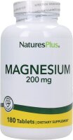 Natures Plus Magnesium 200 mg - 180 Tabletten