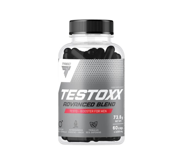 Trec Testoxx Testo-Booster-60 Kapseln x1230 mg