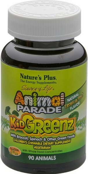 Natures Plus Source of Life Animal Parade Kidgreenz- 90 Lutschtabl.