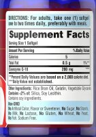 Puritans Pride CO Q-10 200 mg - 30 Softgels