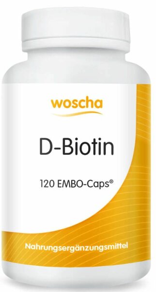 Woscha D-Biotin- 120 EMBO-Caps
