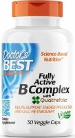 Doctor`s Best Fully Active B Complex mit Quatrefolic-30...