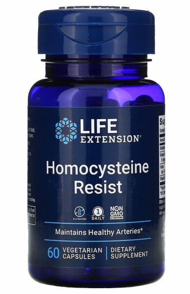 Life Extension Homocysteine Resist - 60 veg. Kapseln
